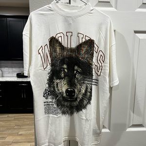 Darcsport Darc Sport EYES V2 "PREMIUM VINTAGE" OVERSIZED TEE IN CREAM M